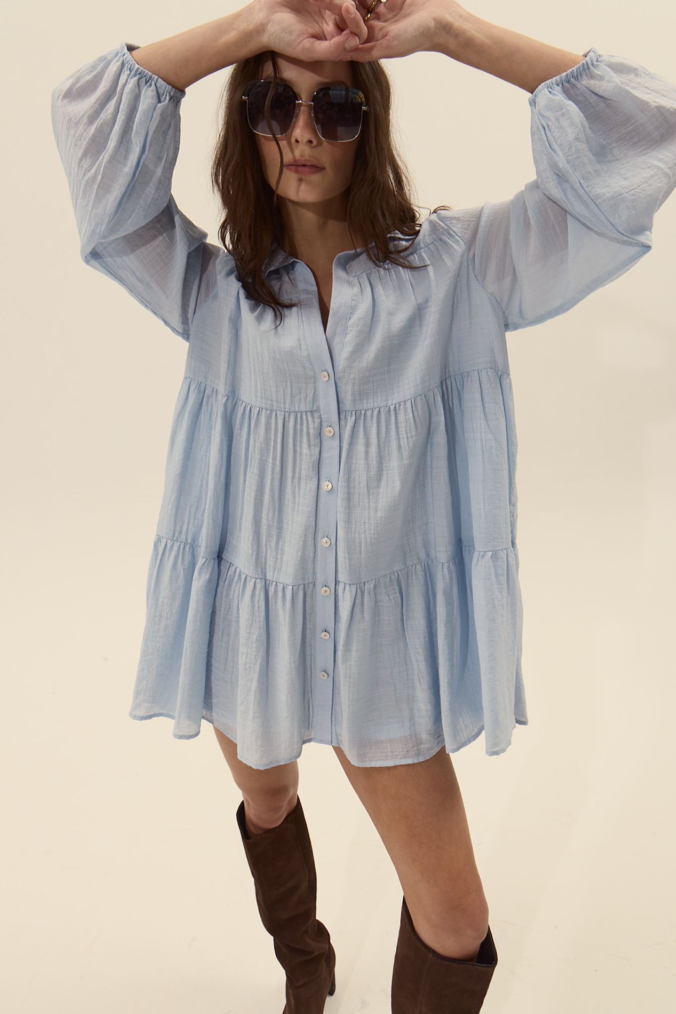 Gomera Light Blue Dress