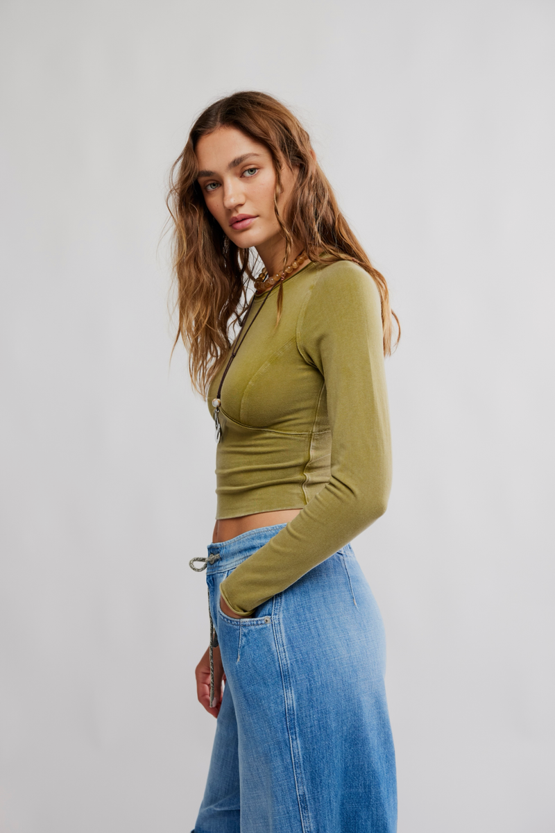 Protagonist Green Moss Top