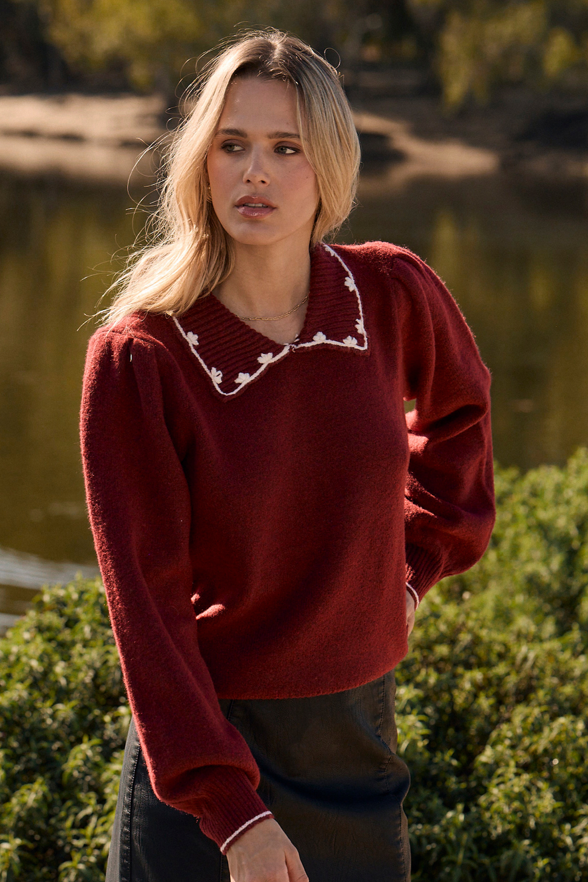 Finnian Garnet Sweater