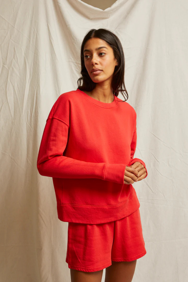 Tyler Poppy Red Pullover