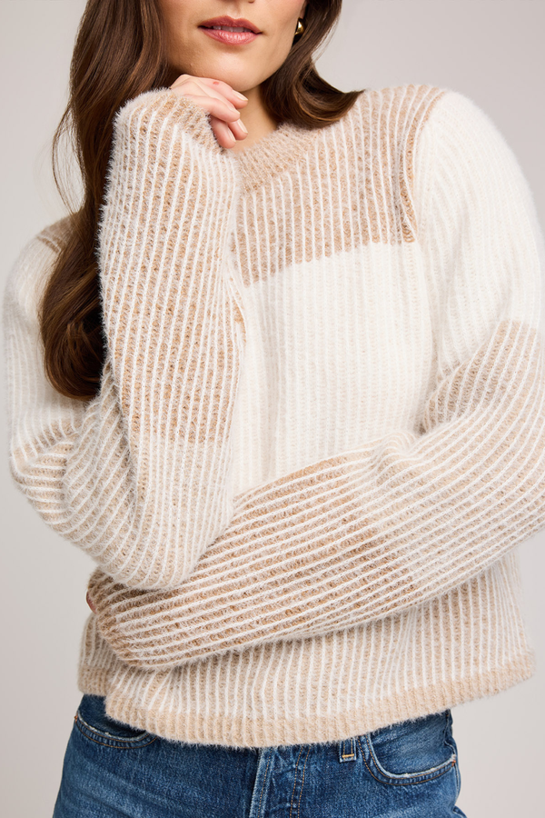 Lucille Bone Sweater