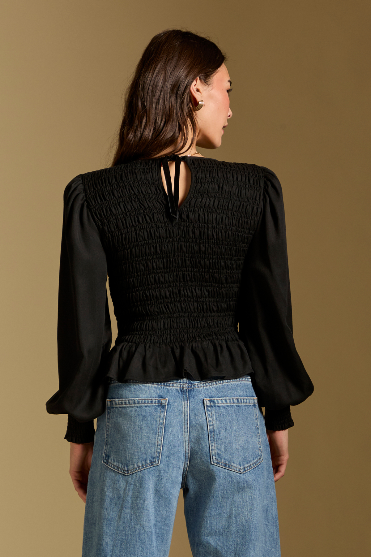 Briella Black Top