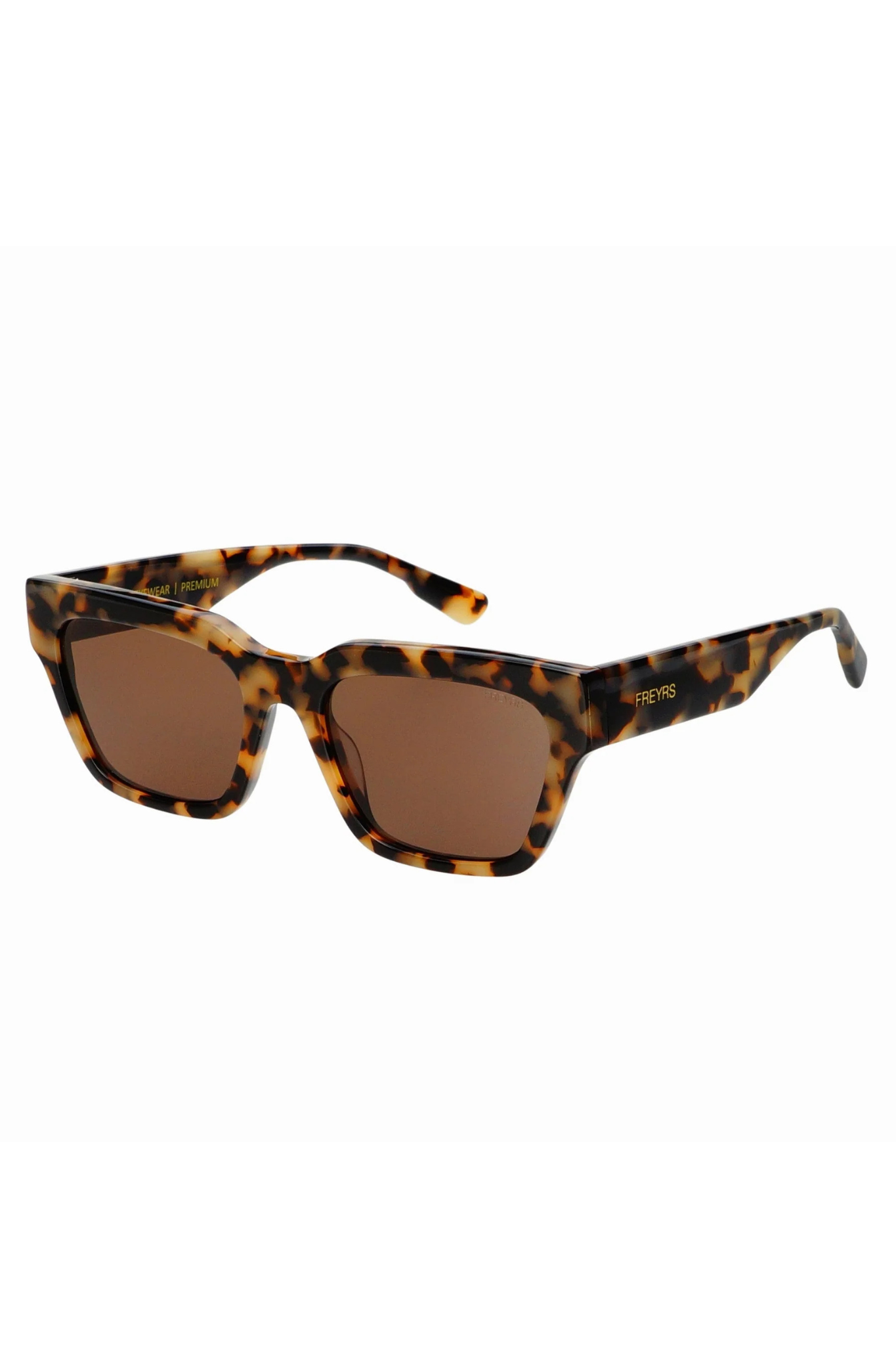 Hayden Milky Tortoise Acetate Sunglasses
