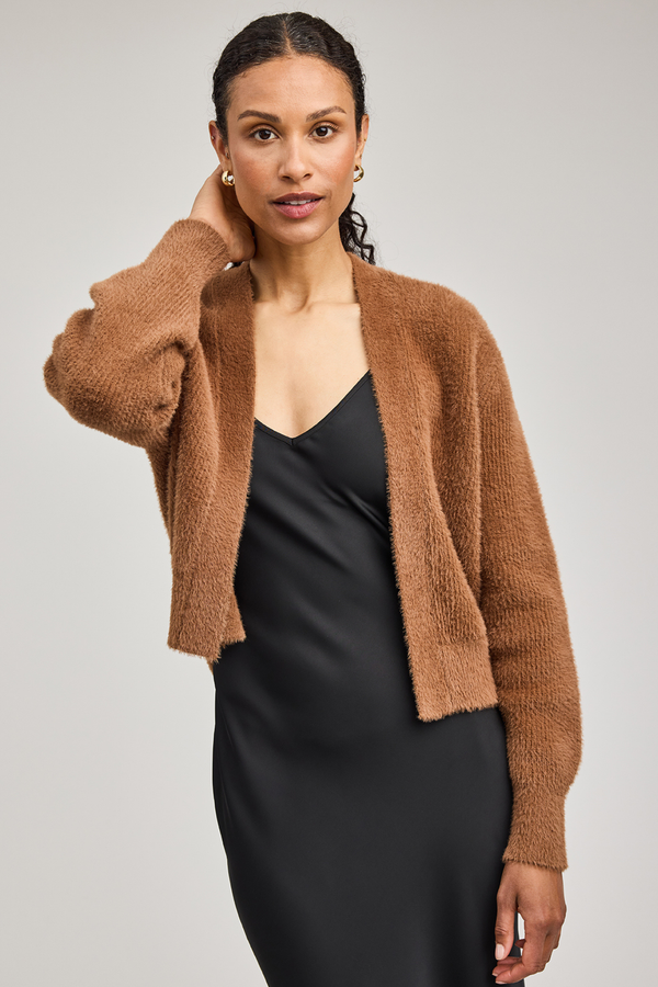 Theodora Chestnut Cardigan