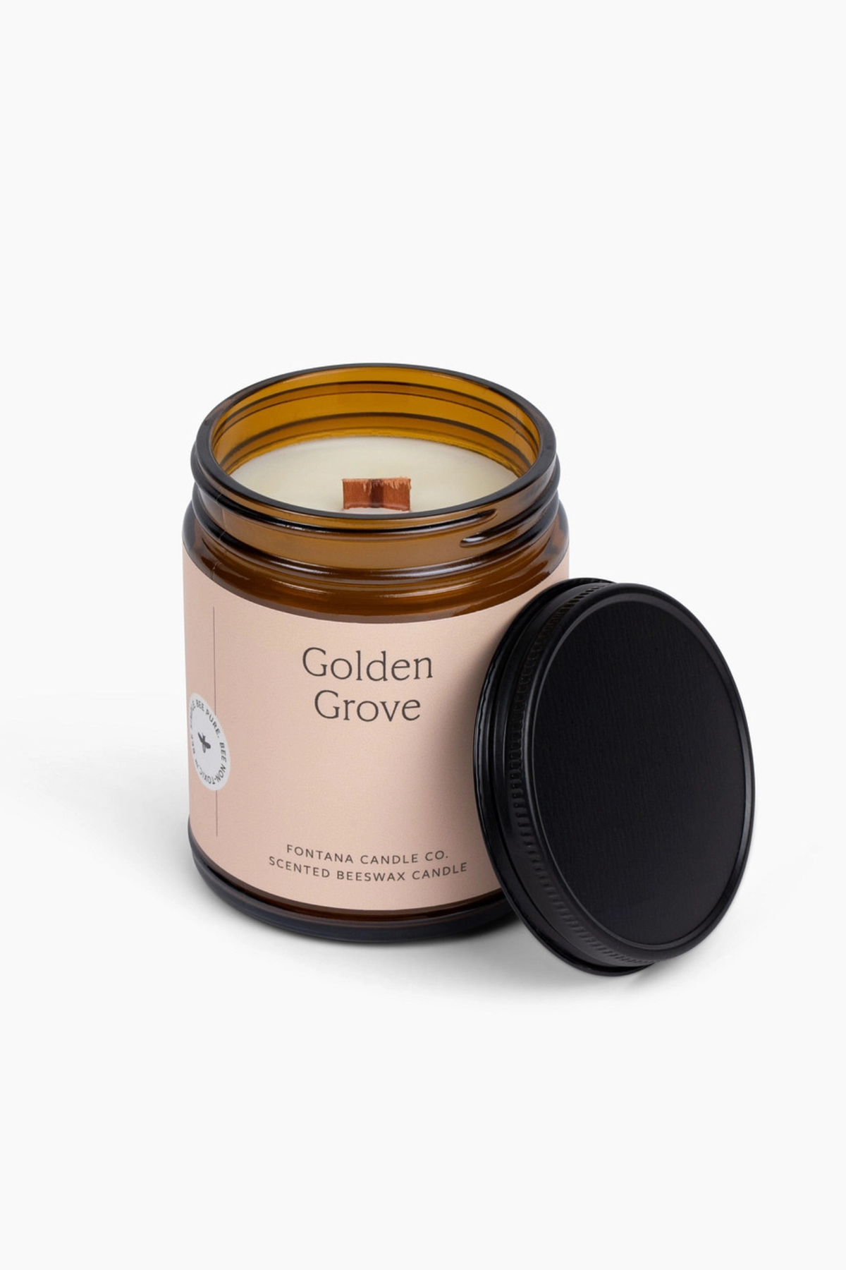 Golden Grove Candle Jar