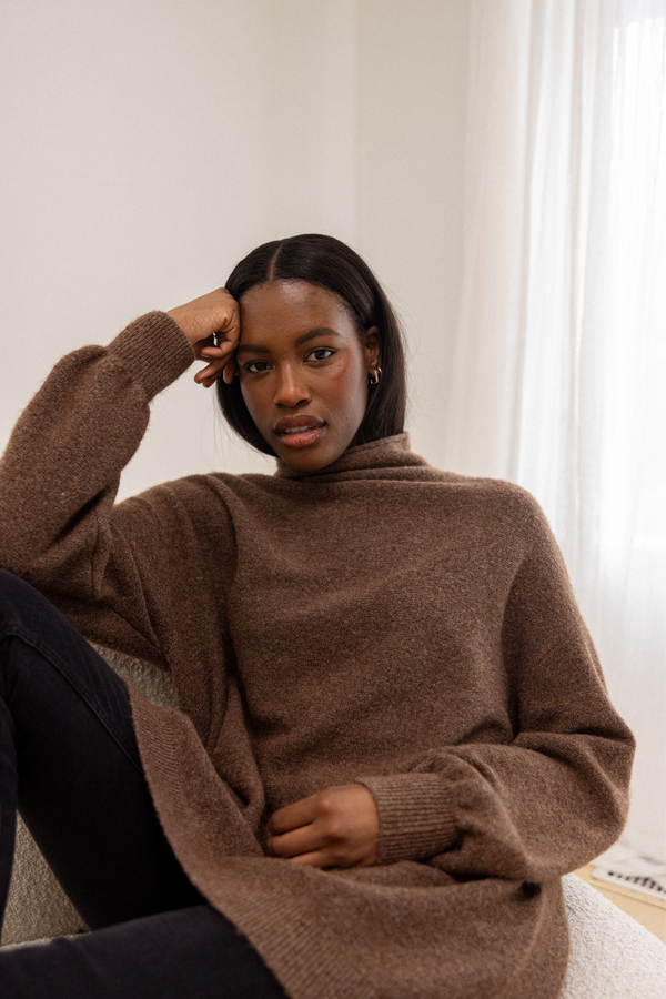 Jones Heather Nutmeg Pullover