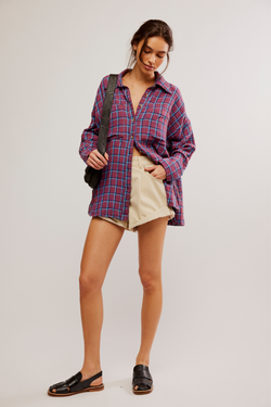 Cardiff Plaid Top