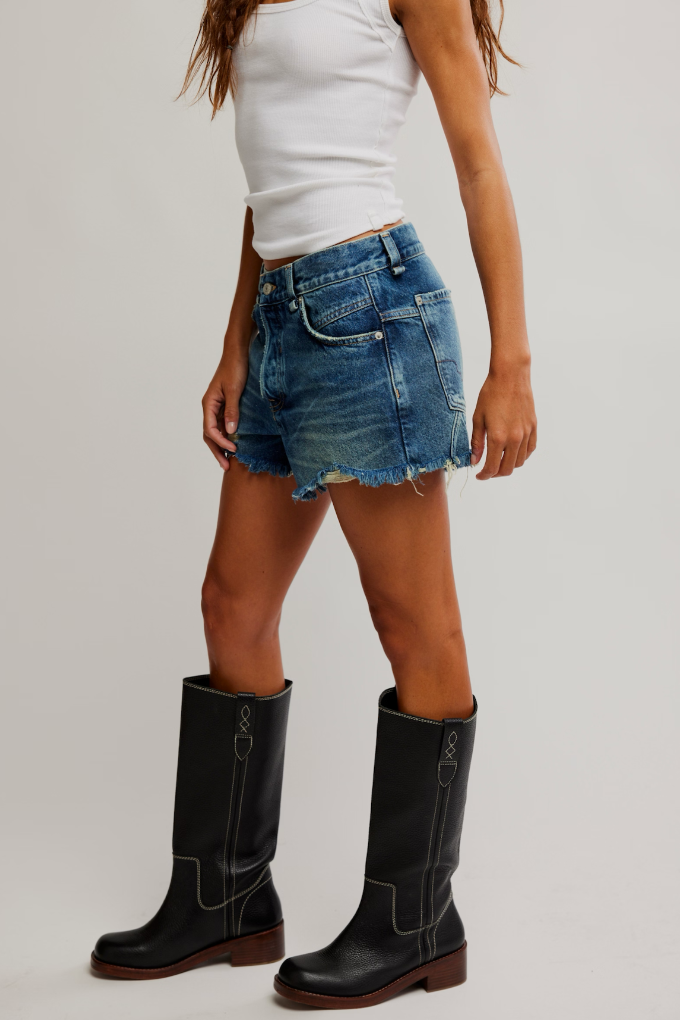 Now or Never Sunsational Denim Short