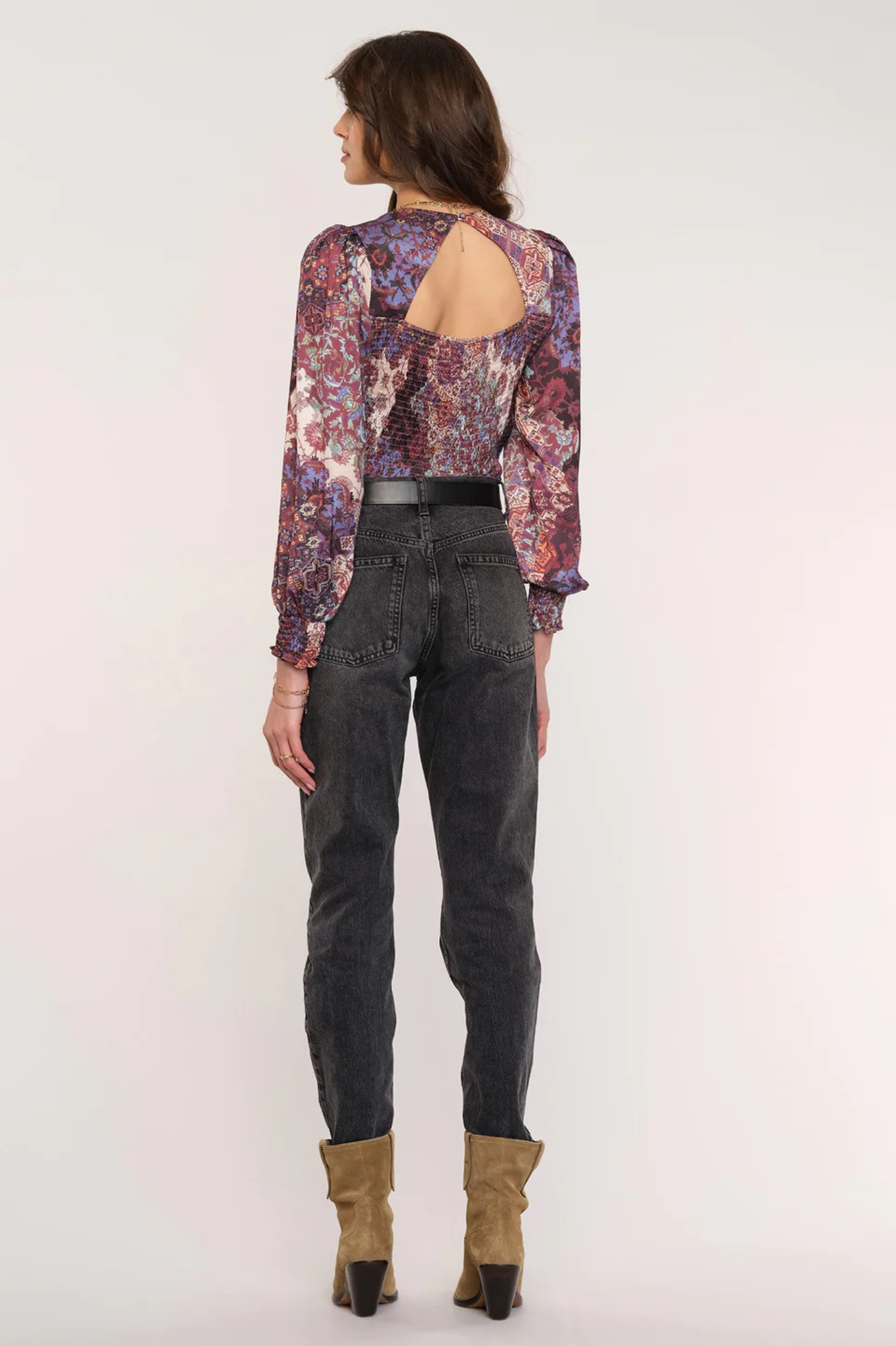 Inez Brocade Bodysuit