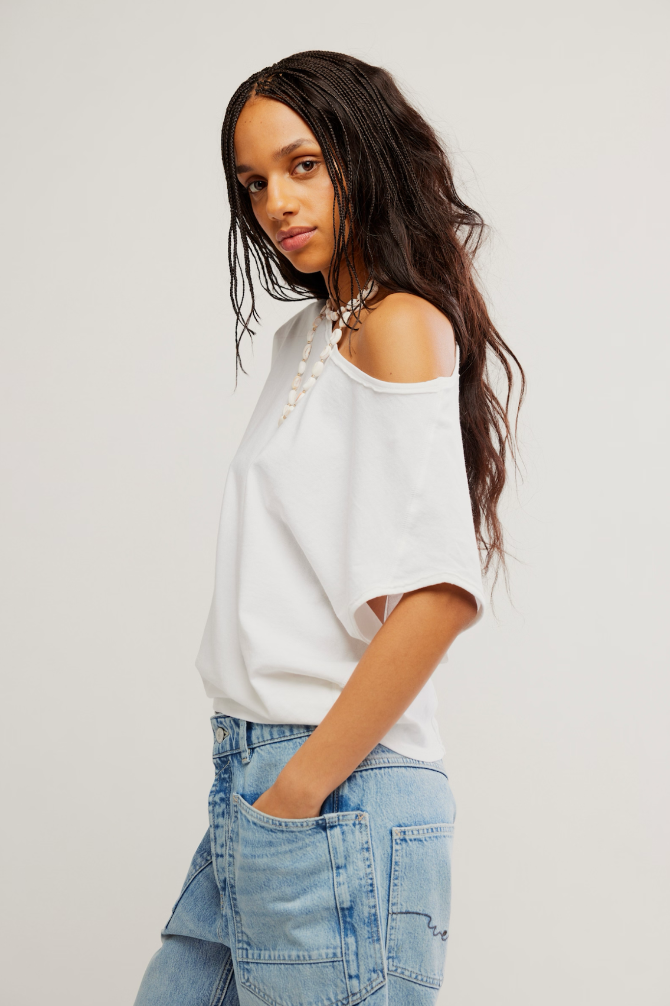 Peggy Clean Ivory Tee