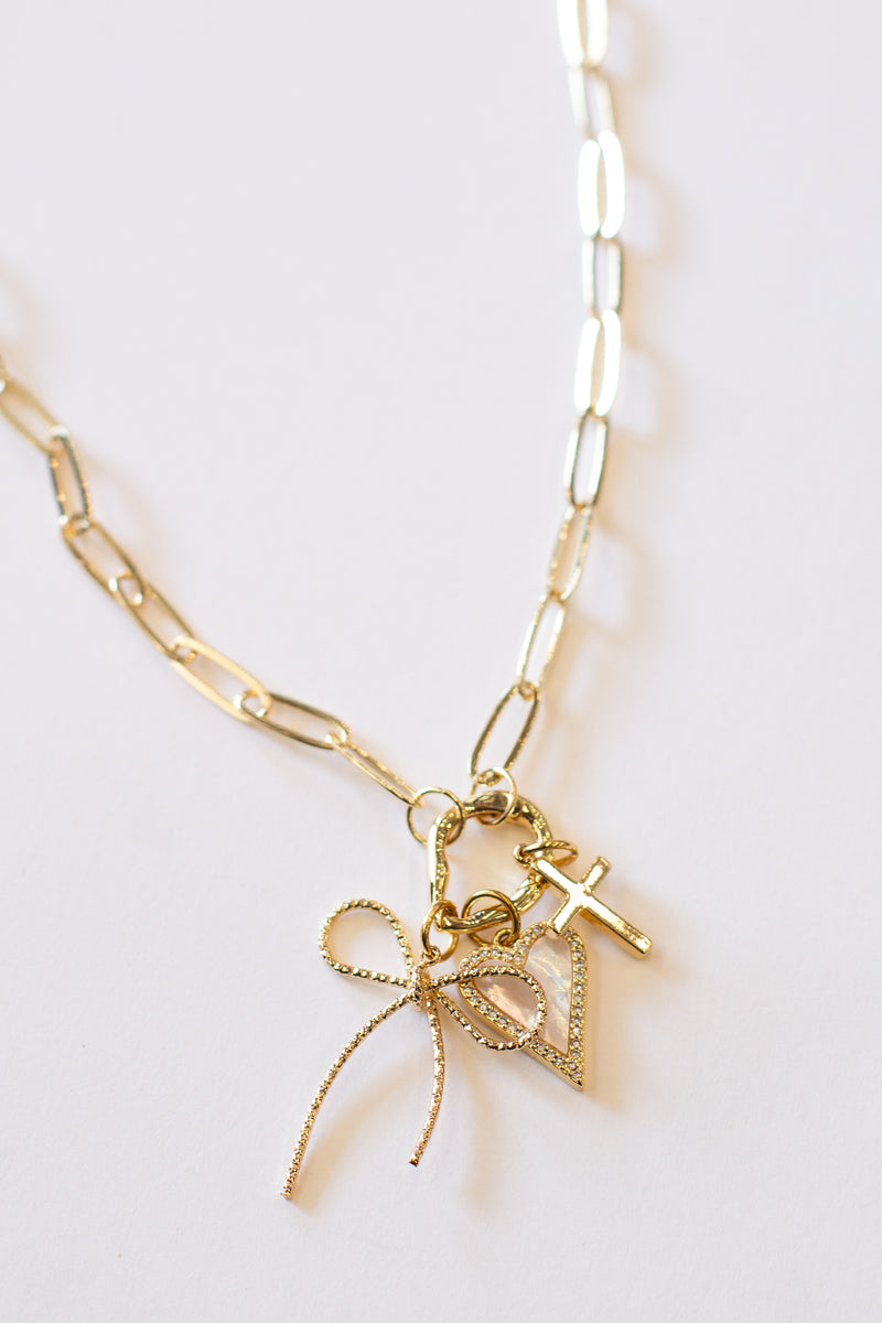 Bow Charmie Necklace