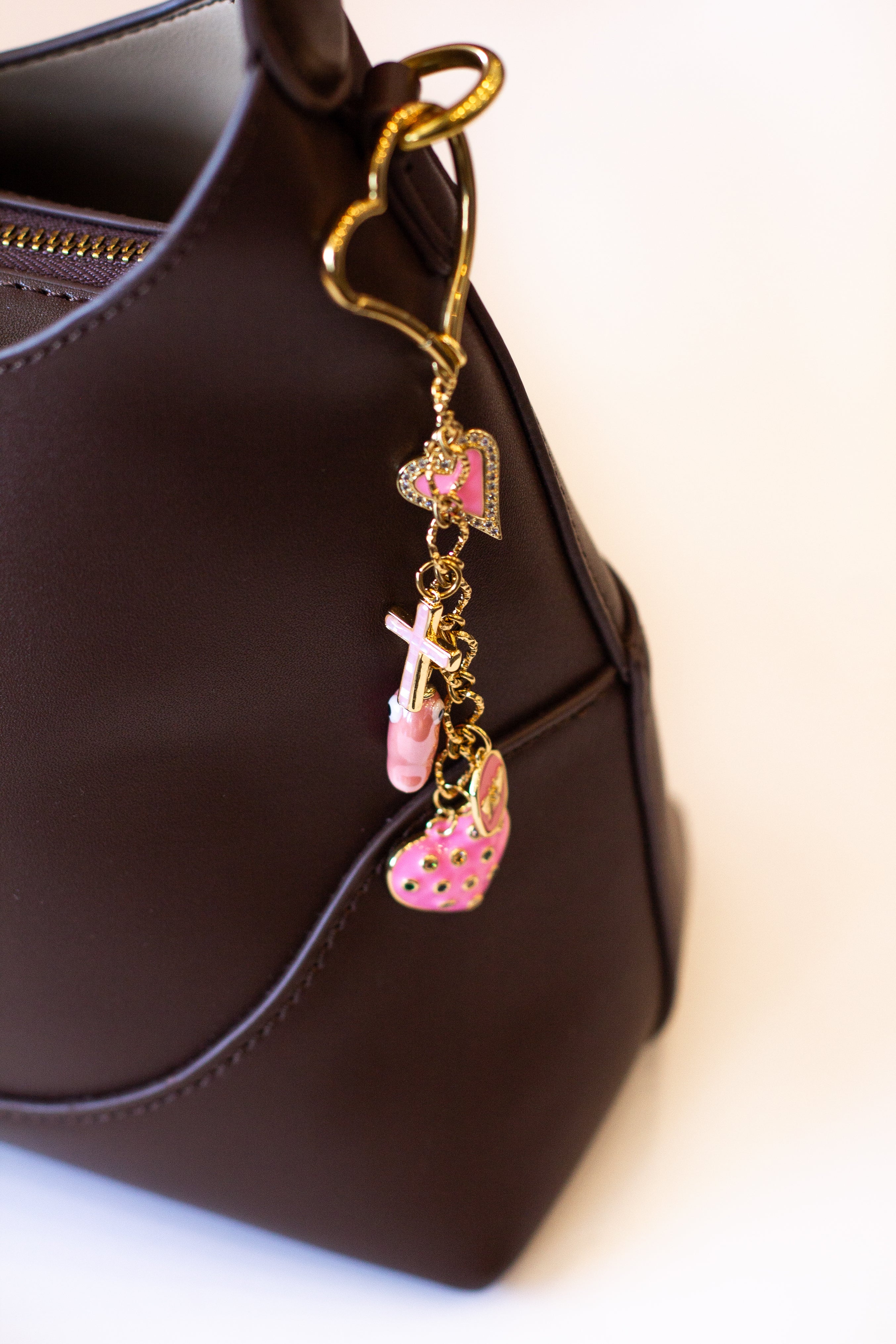 Pink Charmie Keychain