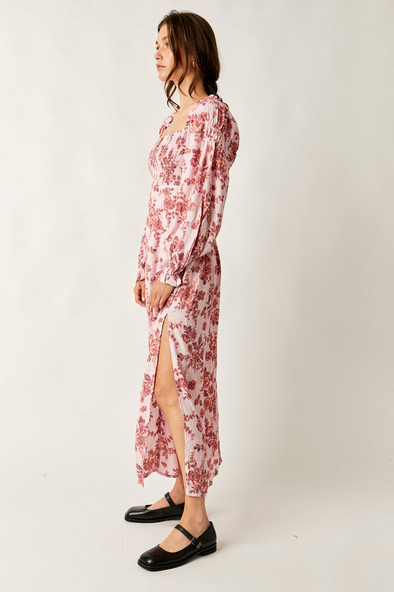 Jaymes Midi Dress / Lilac