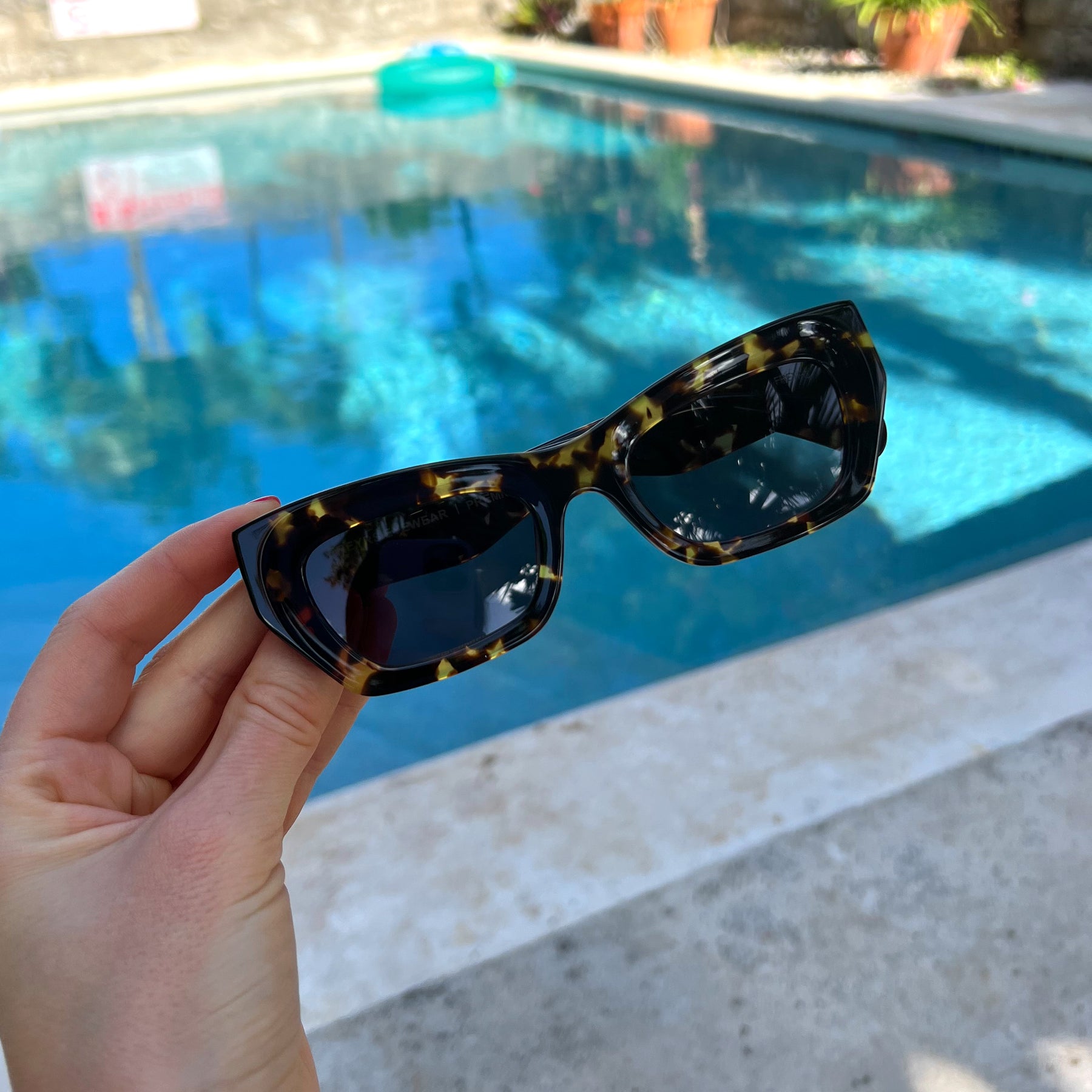 Selina Tort Acetate Sunglasses