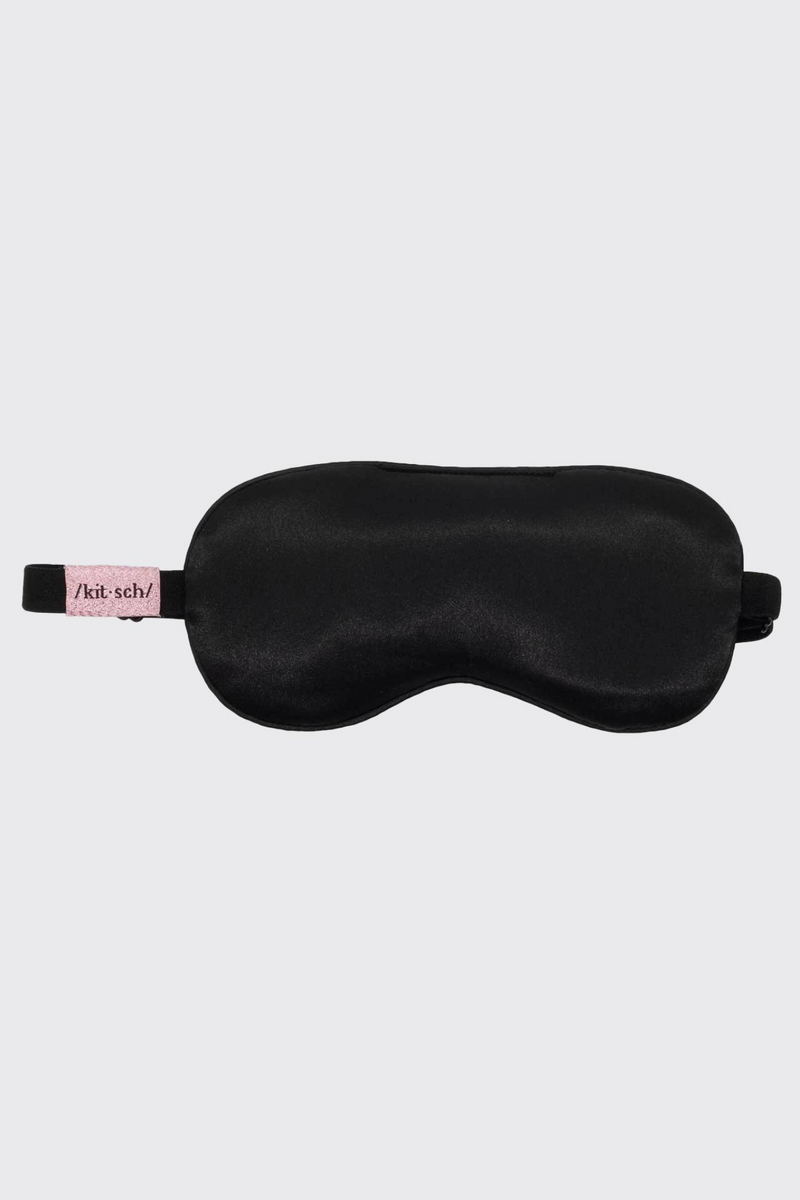 Lavender Satin Weighted Eye Mask