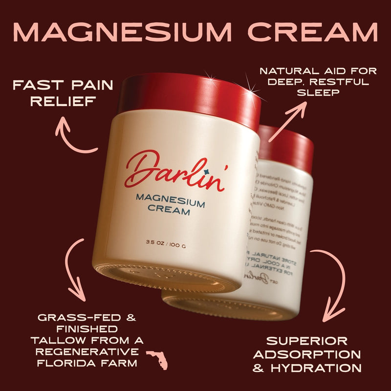 Tallow Magnesium Cream