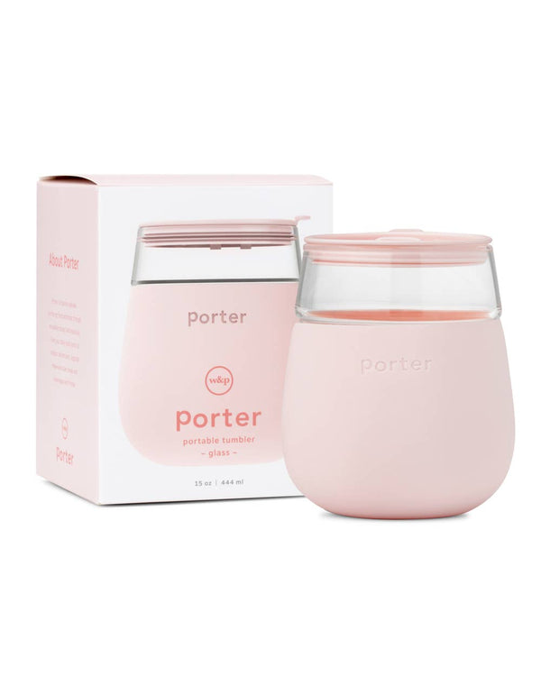 Blush Porter Glass Cup