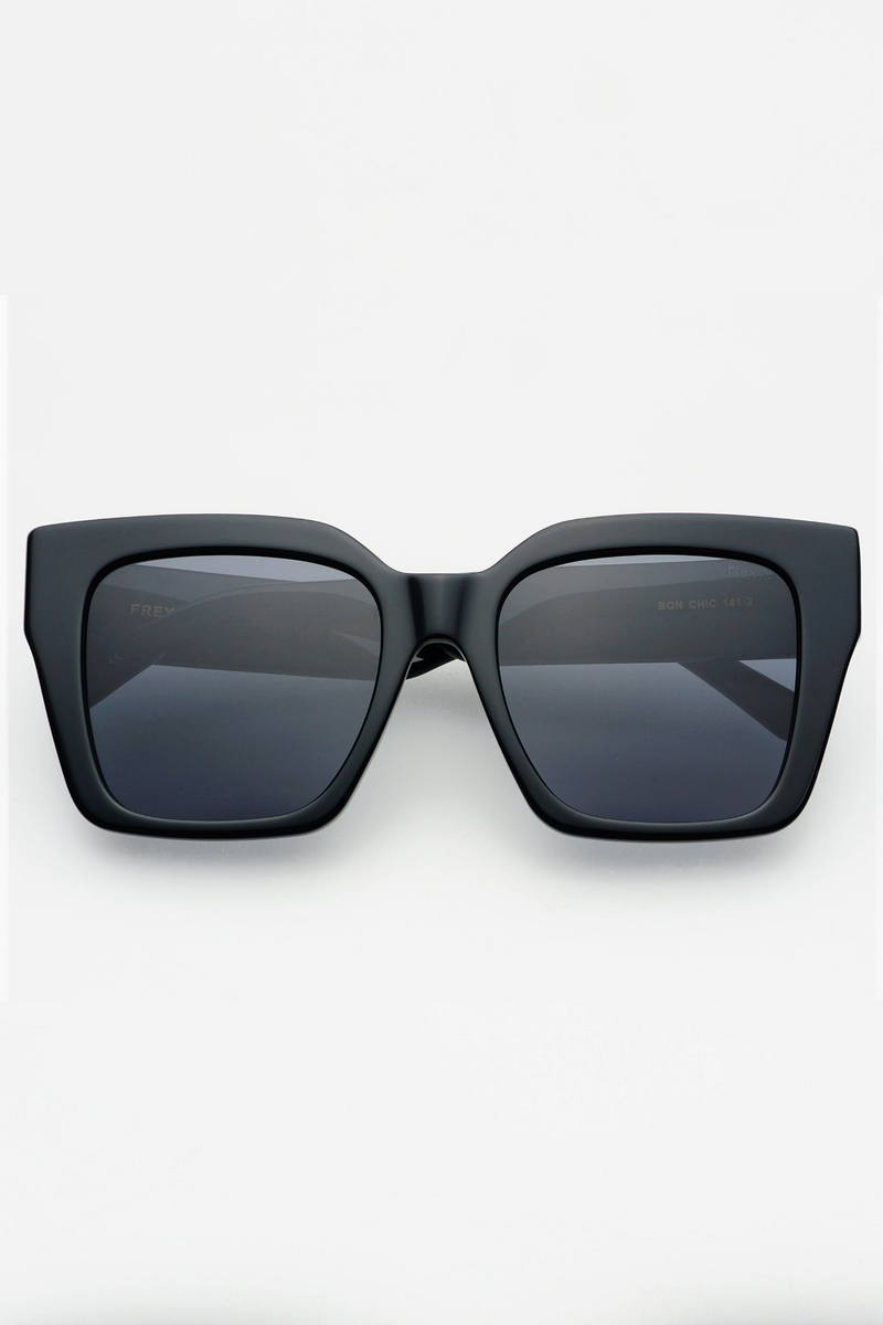 Bon Chic Black Acetate Sunglasses