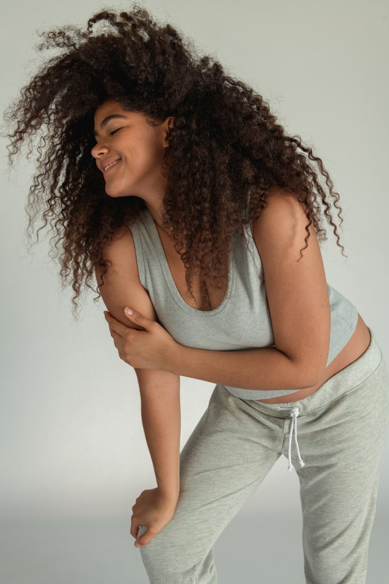 Blondie Heather Grey Tank