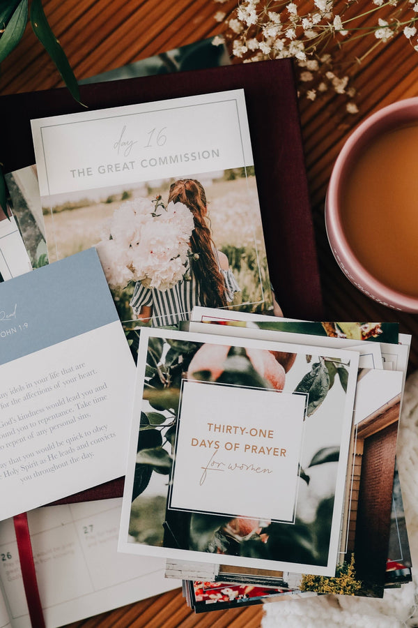 31 Days of Prayer Verse Card Set