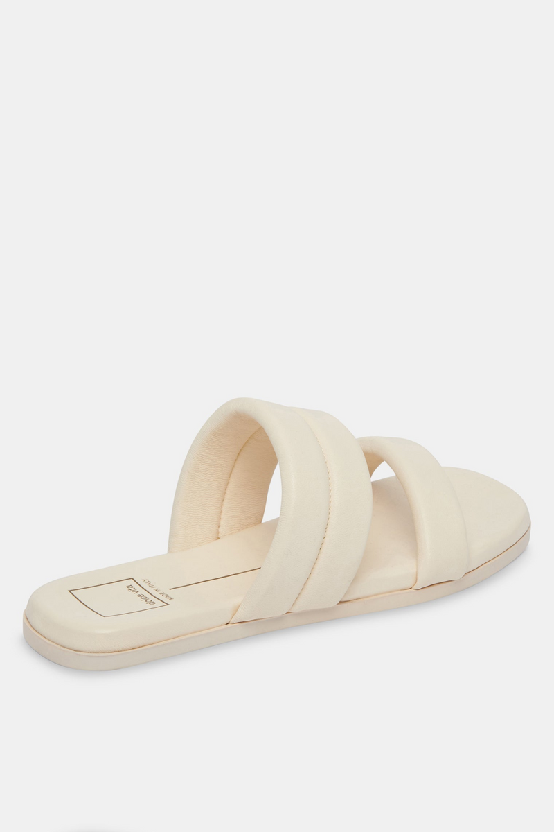 Adore Ivory Leather Sandal