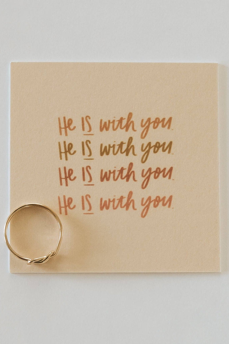 He Is Not Far From You Ring