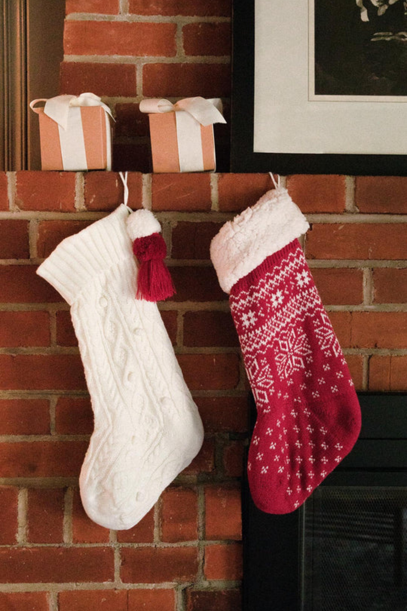 Fair Isle Stocking