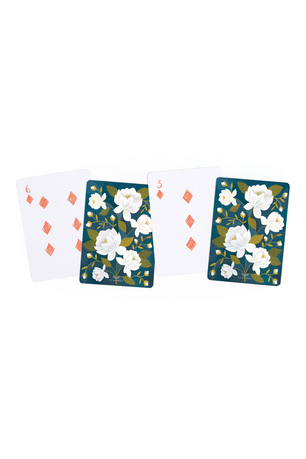 Raleigh Floral Playing Card Deck