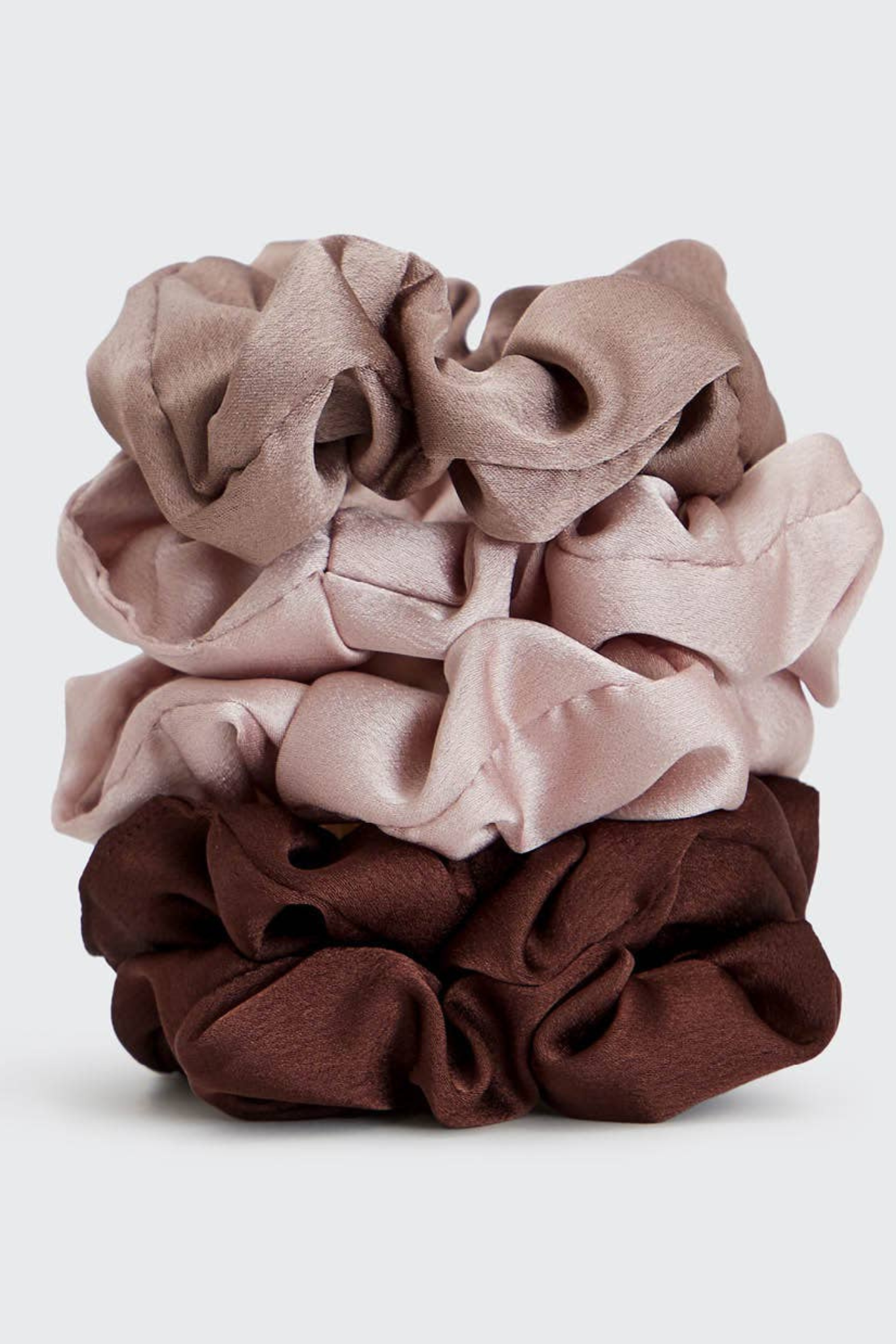Cameo Satin Sleep Scrunchies