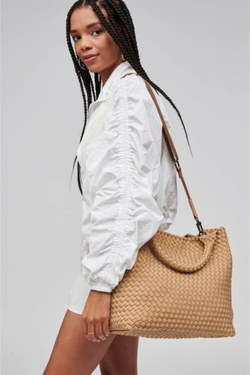 Sky's The Limit Medium Nude Tote