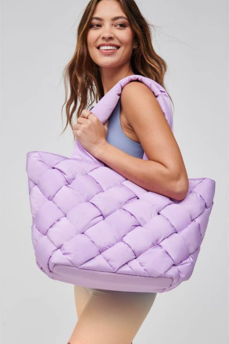 Intuition Lilac East West Tote