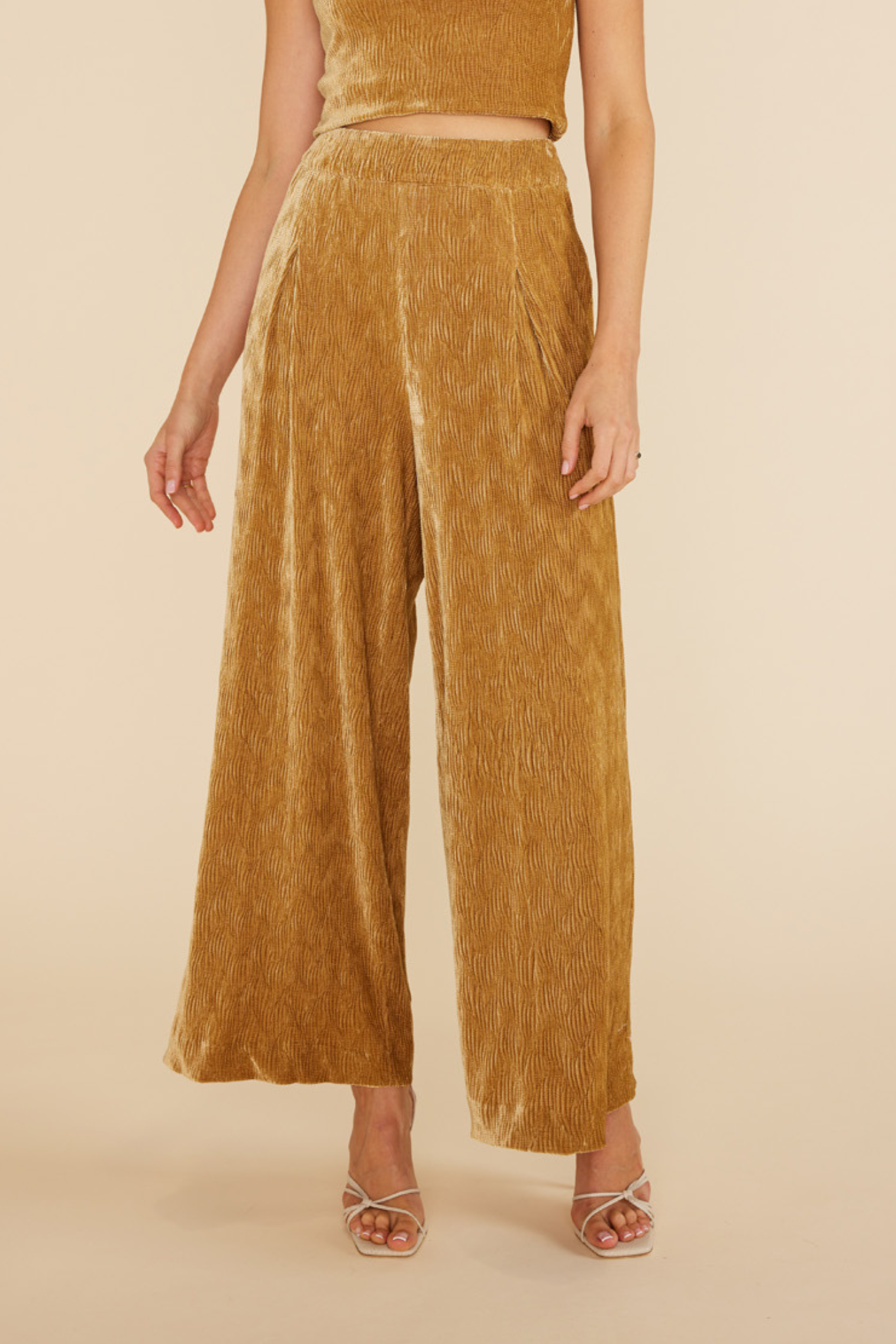 Arianna Gold Pants