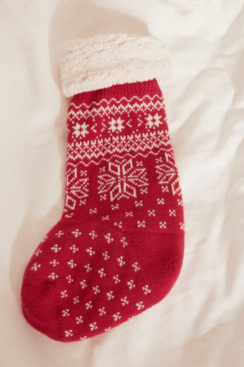 Fair Isle Stocking