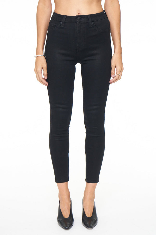 Aline Night Sky Coated High Rise Skinny